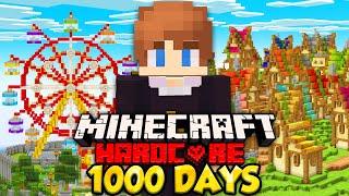 I Survived 1000 Days in HARDCORE Minecraft [FULL MOVIE]