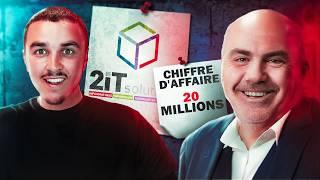 Fondateur de 2iT solutions - 80 collaborateurs et plus de 20.000.000 € de chiffre d’affaires annuel.