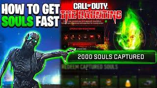 How to get SOULS FAST | SOUL FARMING METHOD (COD HAUNTING EVENT)