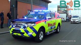 [Wail, Yelp, Piercer, Howler, Air Horns] Whelen/ Blue Lights Berlin Demo Vehicle - Rettmobil 2019