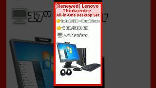 (Renewed) "Lenovo All-in-One Desktop Set – Amazing Deals on Amazon!"