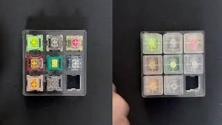 TTC, Leobog and Outemu Switches Sound Comparison Test