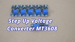 Voltage Boost Converter Module MT3608