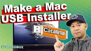 Create macOS Catalina USB Installer Drive - EASY