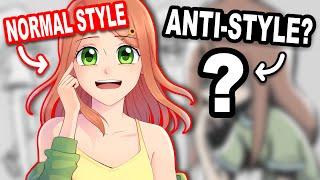 Finding my ANTI-STYLE!  | Opposite Art Style Challenge! | Ugee U1200