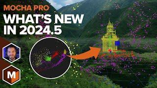 Mocha Pro 2024.5 : New Features for Better VFX Tracking & 3D Solves
