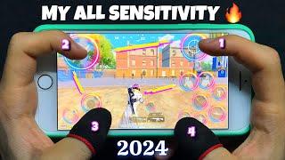 NEWBEST SENSITIVITY & SETTINGS 2024| 4 Finger Claw Gyroscope | PUBG MOBILE