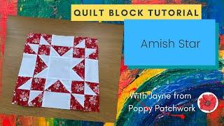 Quilt Block Series - Amish Star