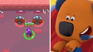 Кеша играет в Brawl stars