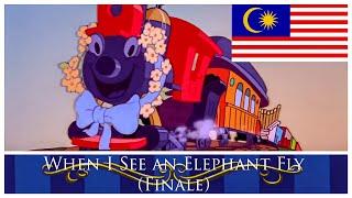 Dumbo (1941) - When I See an Elephant Fly (Finale) | Malay (Bahasa Melayu)