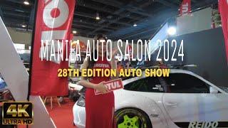 Manila Auto Salon Walk Tour 2024 |4K| 28th Edition and 29th Sport Truck Show | SMX Pasay City