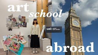 life in london as an art student ️ studio days, brighton & summer in the city