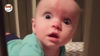 2018's Funny Scared Baby Videos  Funny Baby 2018 #envi