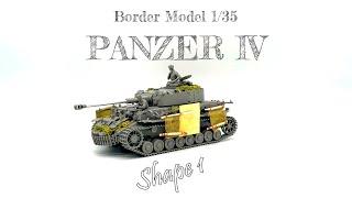 1/35 Border Model PANZER Ⅳ【Tank Model build】#howtomake #modelmaking #scalemodel