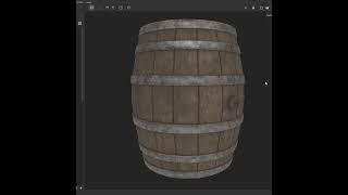 Wooden Barrel - Another Quintessential Game Ready Prop for You to Use for UE5