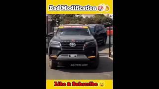 Top 2 Bad Modification In India ||#shorts #carfacts #factsshorts #modification #viral ||