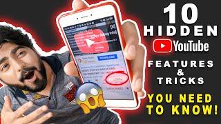 10 AMAZING YOUTUBE HIDDEN FEATURES AND TRICK YOU NEED TO KNOW !! | FOR CREATORS & VIEWERS 