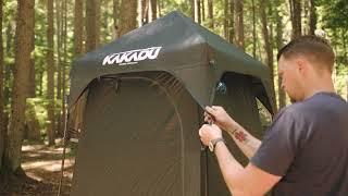 How to Set Up Your Kakadu Outback Shower Tent | Easy Setup Guide