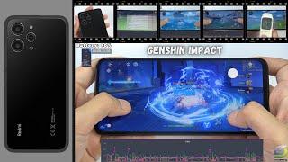 Xiaomi Redmi 12 8GB test game Genshin Impact Max Graphics | Highest 60FPS