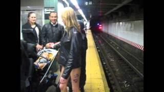 No Pants Subway Ride - New York City 2016