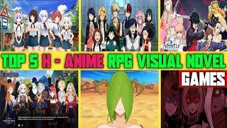 Top 5 H-Anime RPG Visual Novel Games of 2024 | EzrCaGaminG | Part 2