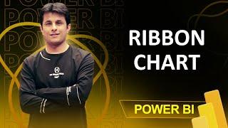 2.6  How to create Ribbon chart in Power BI | Power BI Tutorials for Beginners | By Pavan Lalwani