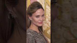 BEAUTIFUL ANGELINA JOLIE GOLDEN GLOBES 2025