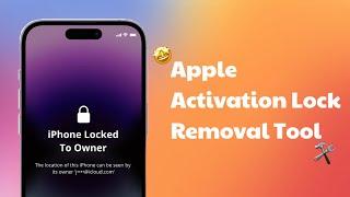 Apple Activation Lock Removal Tool | How to Bypass Activation Lock By iCloud Remover 2025 