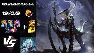 JUNGLE Diana vs Viego [QUADRAKILL] - EU Challenger Patch 14.19