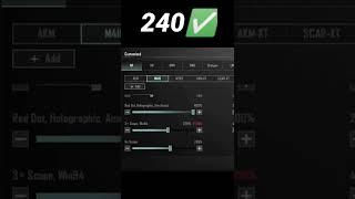 6 x Best Sensitivity Settings Pubg Bgmi  M416 Zero Recoil Sensitivity like Jonathan Gaming #bgmi