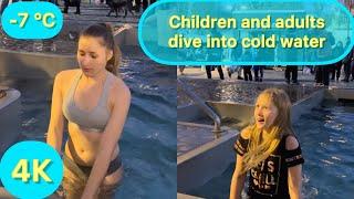 YOUNG and OLD in COLD WATER 