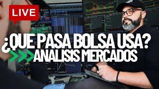 ¿Qué pasa Bolsa USA? Comienza el peor mes de la bolsa! Trading LIVE con SPT