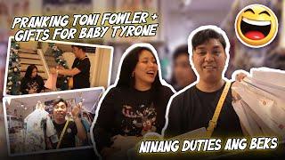 REGALO PRANK KAY TONI FOWLER (ANG CUTE NI BABY TYRONNE) | CHAD KINIS VLOGS