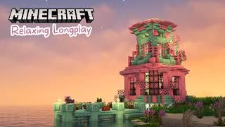 Minecraft Longplay | Building an Artist's Retreat by the Sea