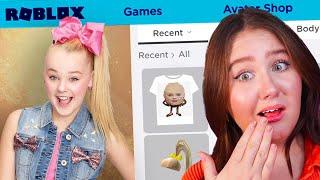 MAKING YOUNG JOJO SIWA A ROBLOX ACCOUNT...