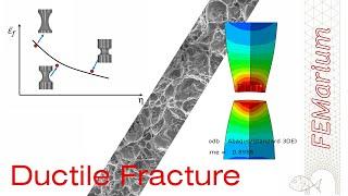 #Abaqus ¦ Metals ductile fracture - Part 1 : Fracture curve calibration (Johnson-Cook)