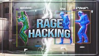 CSGO RAGE HACKING | I was bored so i raged in prime [70 kills]