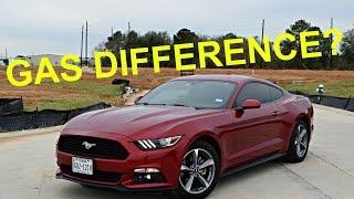 2015 Ford Mustang EcoBoost 93 Octane Vs. 87 Octane 0-60 Testing