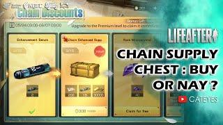 LIFEAFTER CHAIN SUPPLY  How many feds to get the Evolved Weapon Optional Chest + all rewards 