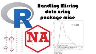 How to impute missing data using mice package in R programming