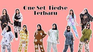 ONE SET TIEDYE TERBARU, BAJU TIDUR KHAS PEKALONGAN, SETELAN TIEDYE