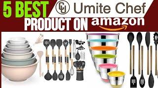 5 BEST Umite Chef Product On AMAZON? - Umite Chef Silicone Utensils Review (Amazon)