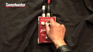 TC Helicon Mic Mechanic Vocal Effects Pedal Demo - Sweetwater Sound