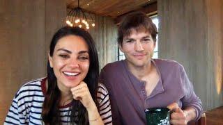 Mila Kunis and Ashton Kutcher funny interview