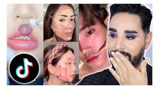 BEAUTY TIKTOK IS STUPID. PRO MUA REACTS