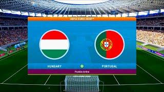 Hungary vs Portugal | UEFA Euro 2020 | Group F | Puskás Aréna | PES 2021