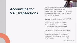 basics of bookkeeping  Masterclass Lesson#9 Accounting for VAT transactions