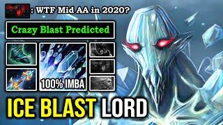 HOW TO SOLO MID CARRY AA IN 7.26 with Super Pro Ice Blast Predicted 100% Counter Everyone Dendi DotA