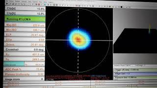 20200526 beam mode at the center of the cell before telescopes