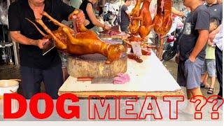 Dog Meat Selling In China | Dog meat market in China part 2